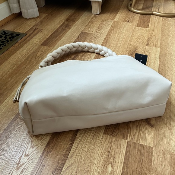 Kate Spade Cream Meringue Shoulder Bag with Braided Handle - Picture 7 of 9